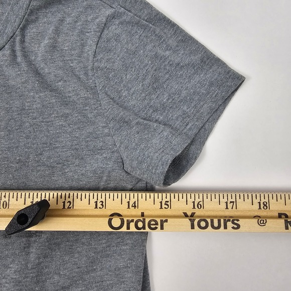 Express One Eleven Women's‎ XS Body Contour Stretch Bodysuit Gray SS Crew Neck - Picture 4 of 8